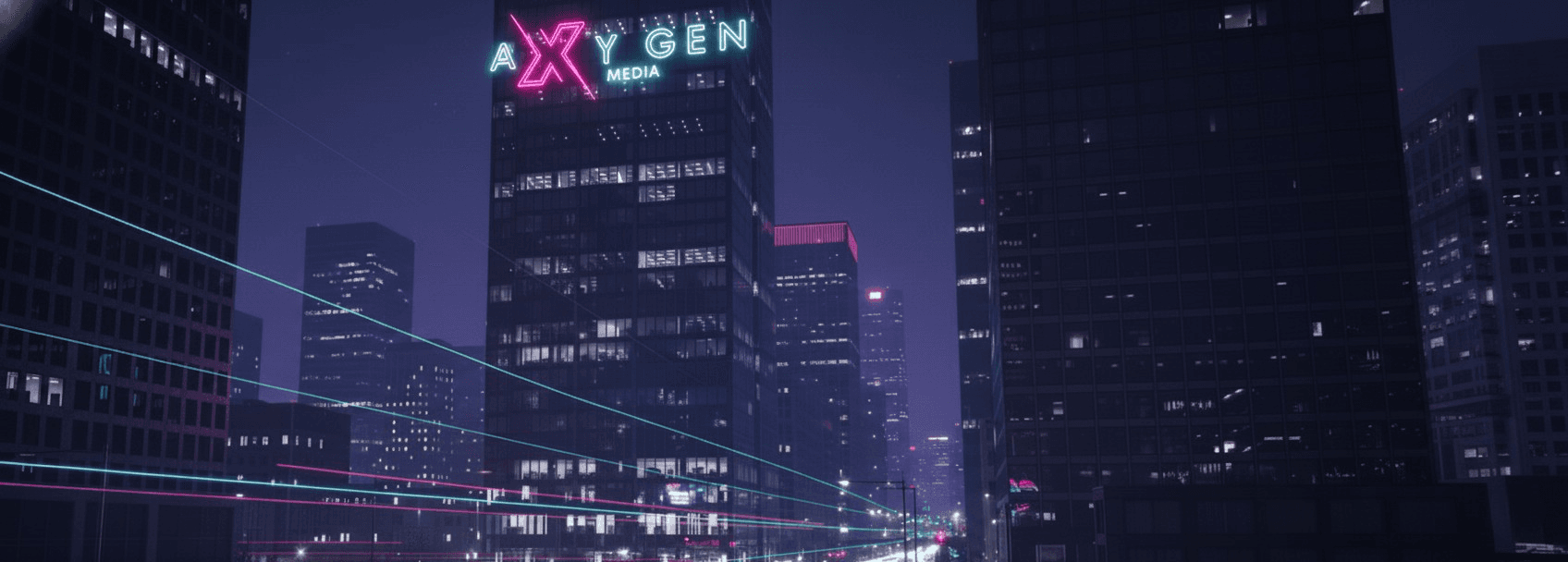 Axygen Media hero background
